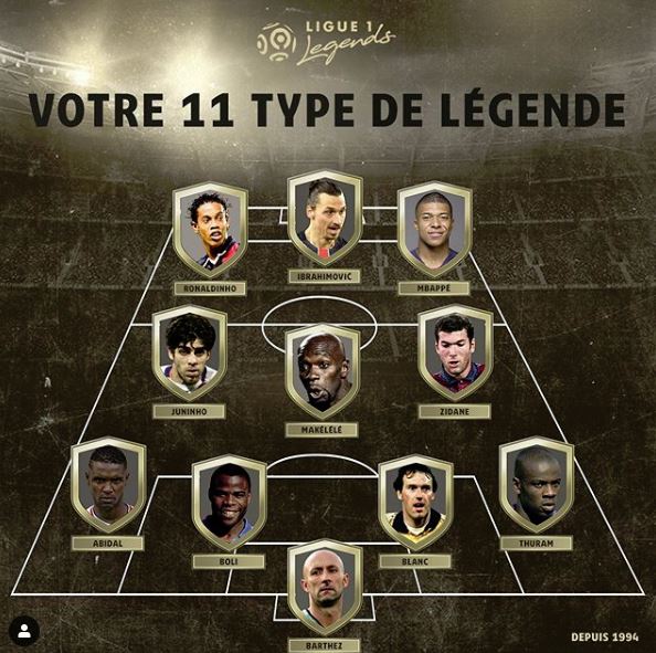 top 11 ligue 1
