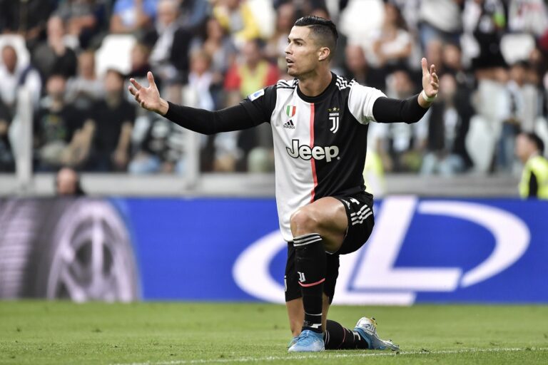 Infortunio Cristiano Ronaldo