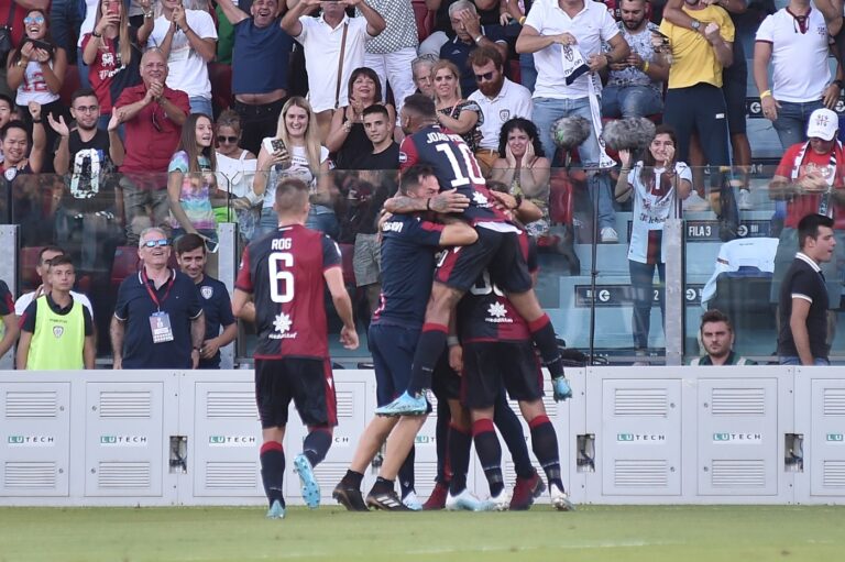 cagliari esultanza