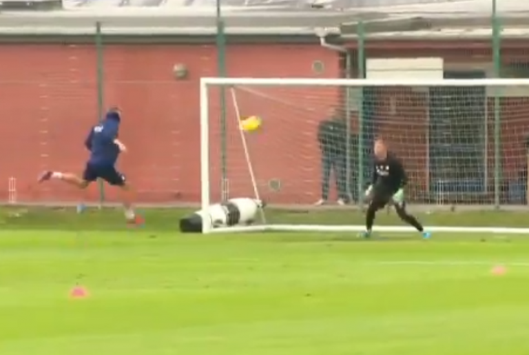 allenamento Bendtner