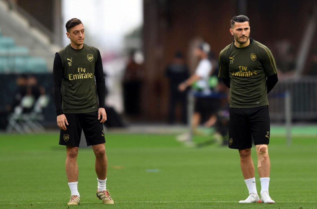 Ozil e Kolasinac