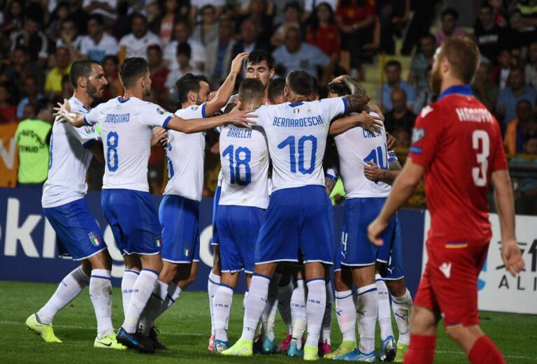 pagelle Armenia-Italia