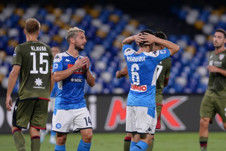 pagelle Napoli-Cagliari