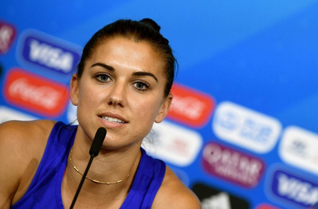Alex Morgan contro CR7