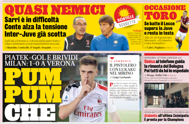 rassegna stampa calcio