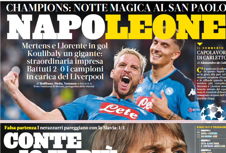 rassegna stampa calcio