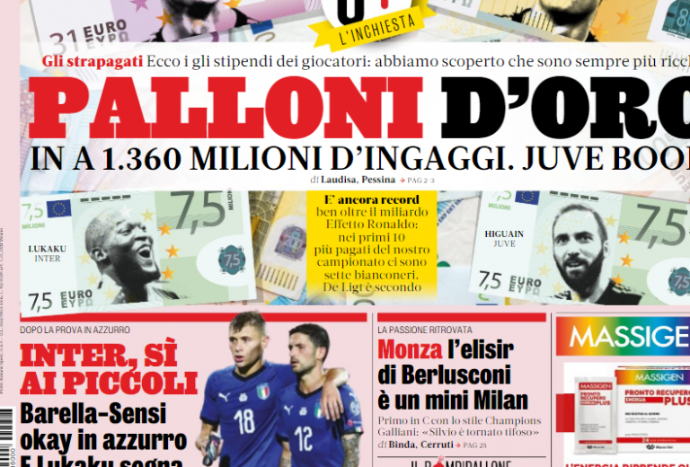 rassegna stampa calcio