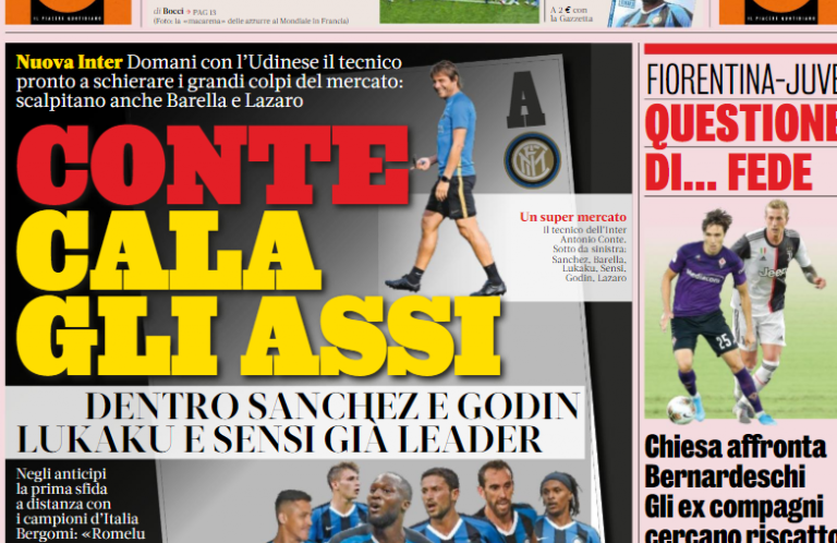 rassegna stampa calcio