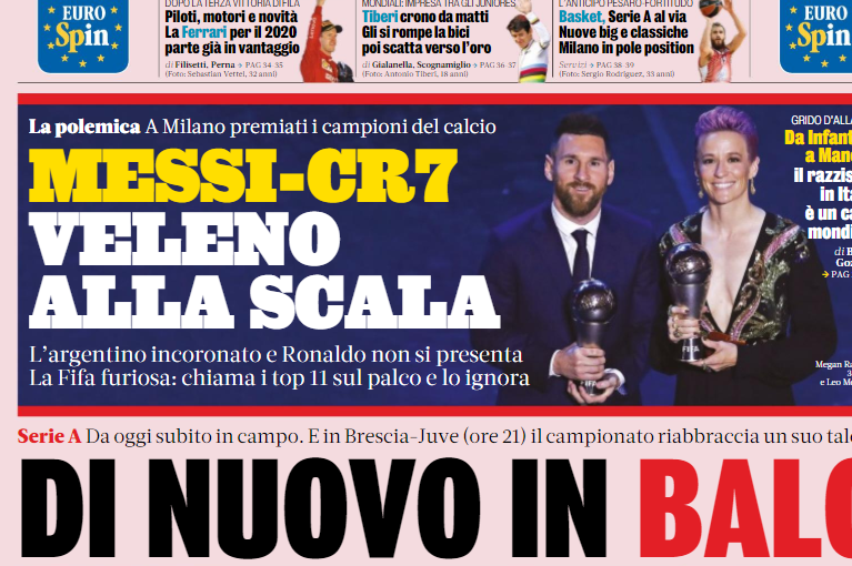 rassegna stampa calcio