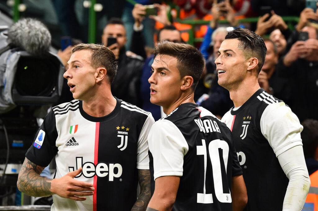 bernardeschi dybala ronaldo