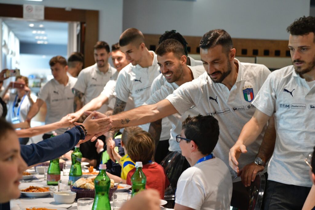 Nazionale al Bambin Gesù