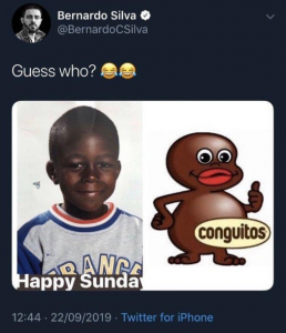 Tweet Bernardo Silva