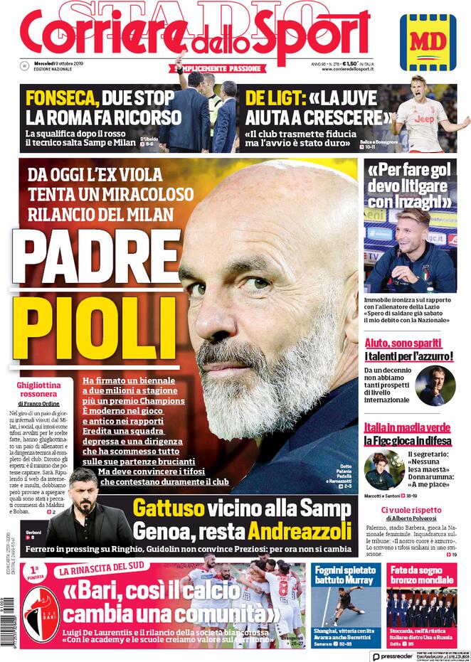 RASSEGNA STAMPA
