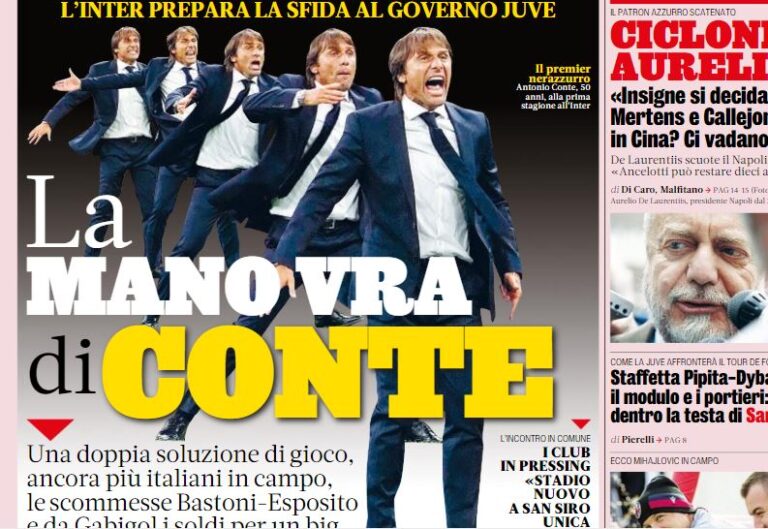 rassegna stampa calcio
