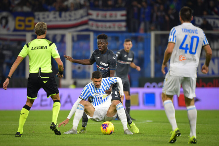 pagelle Spal-Sampdoria