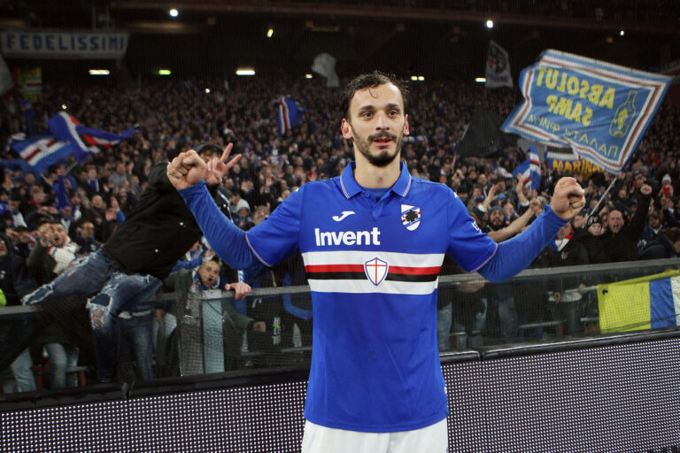 festa Sampdoria Gabbiadini