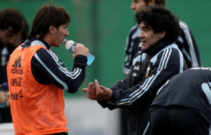 messi e maradona