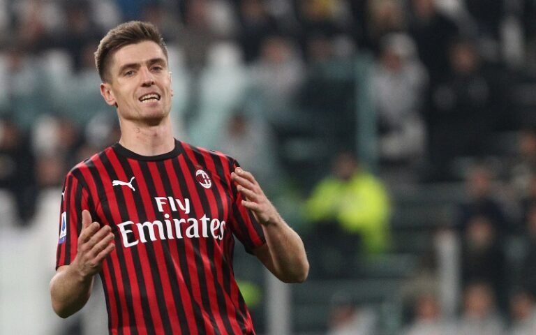 Juventus Milan Piatek