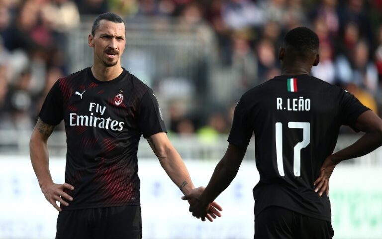 Ibrahimovic e Leao Milan