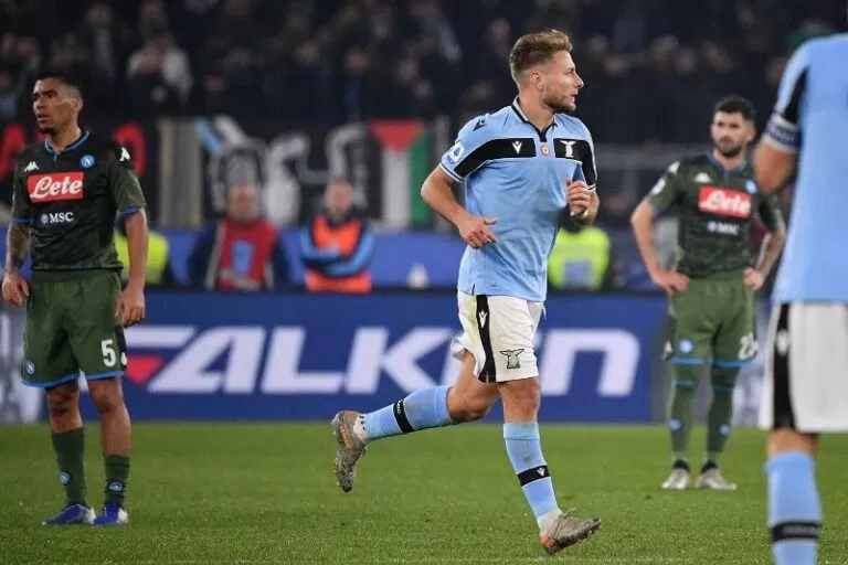 Immobile Lazio-Napoli