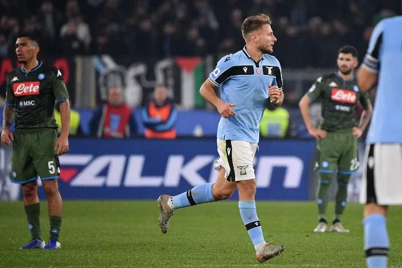 Immobile Lazio-Napoli