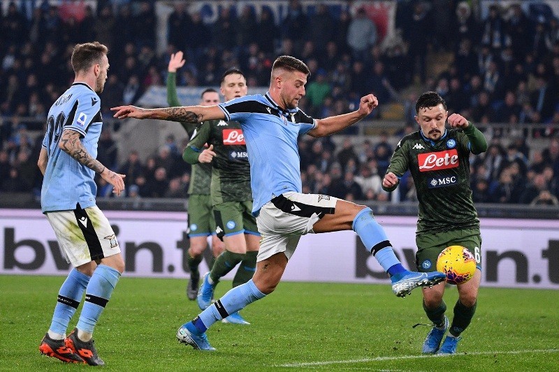 La Lazio non si ferma più, ko anche il Napoli: un orrore di Ospina