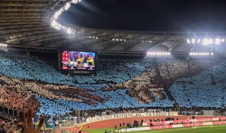 Roma-Lazio coreografia