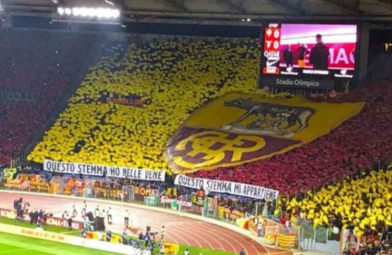 Roma-Lazio coreografia