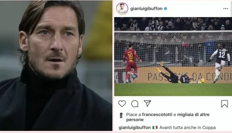 totti buffon