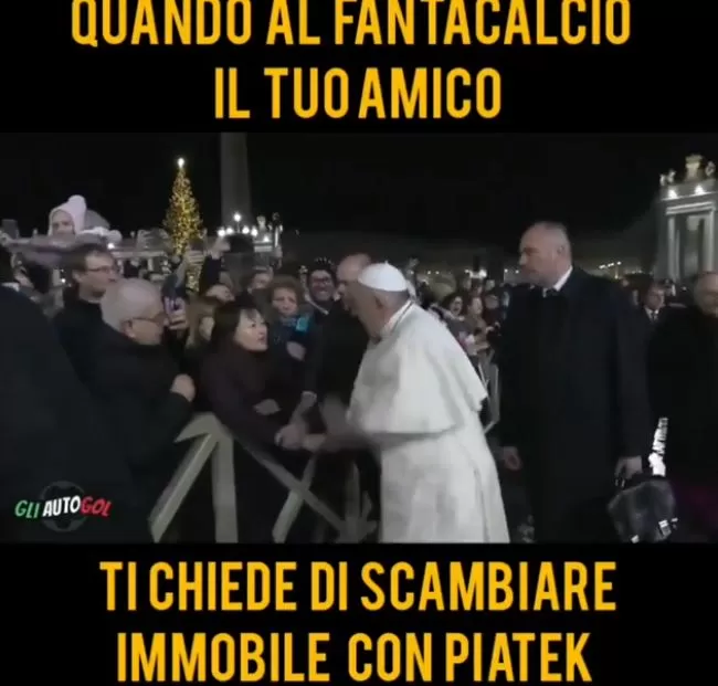 schiaffo Papa