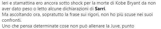reazioni social sarri
