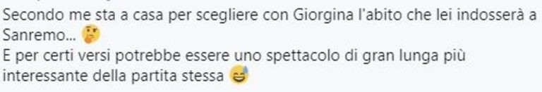 reazioni social ronaldo sinusite