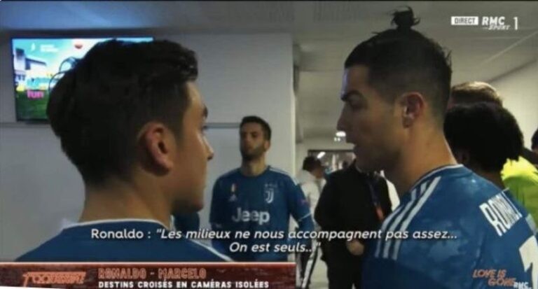 Lione-Juventus Dybala Cristiano Ronaldo