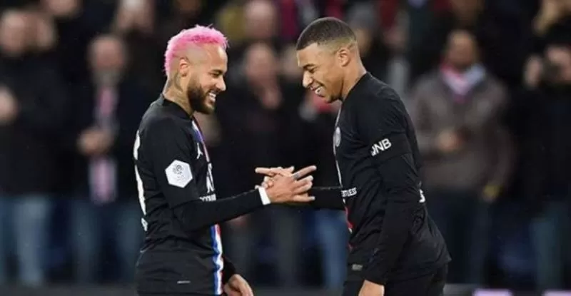 Mbappé Neymar Psg