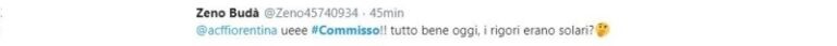 Sampdoria-Fiorentina polemiche