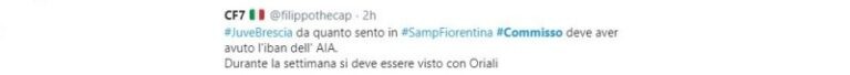 Sampdoria-Fiorentina polemiche