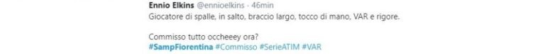 Sampdoria-Fiorentina polemiche