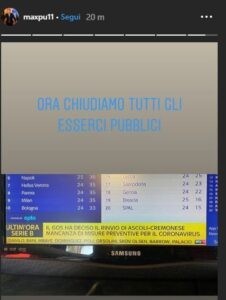 ascoli cremonese rinviata