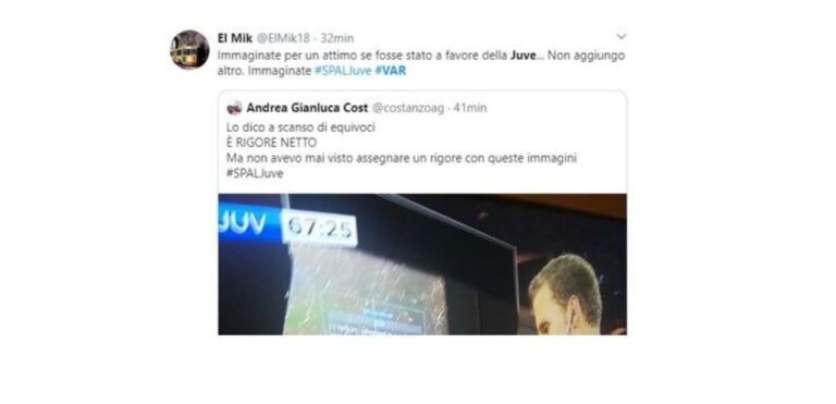 RIGORE JUVE