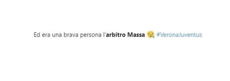 arbitro massa