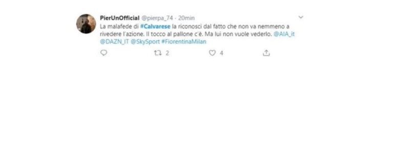 RIGORE FIORENTINA