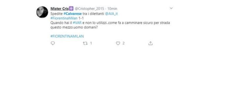 RIGORE FIORENTINA