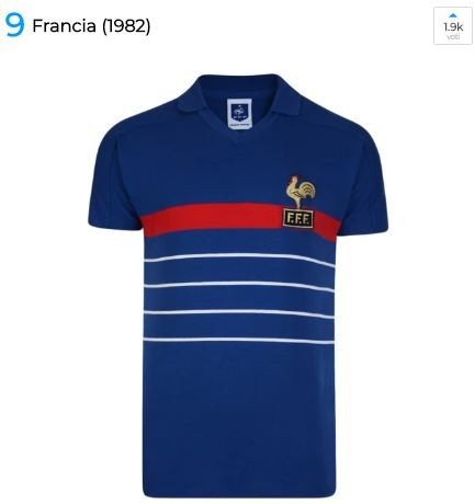 Maglia Francia 1982