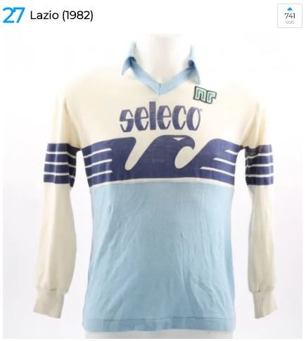 Maglia Lazio 1982
