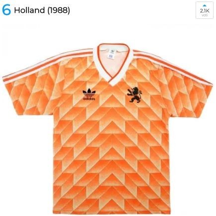 Maglia Olanda 1988 (2)
