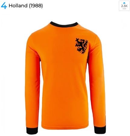 Maglia Olanda 1988