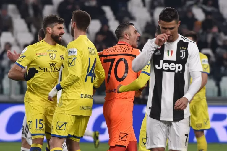 Sorrentino e Cristiano Ronaldo