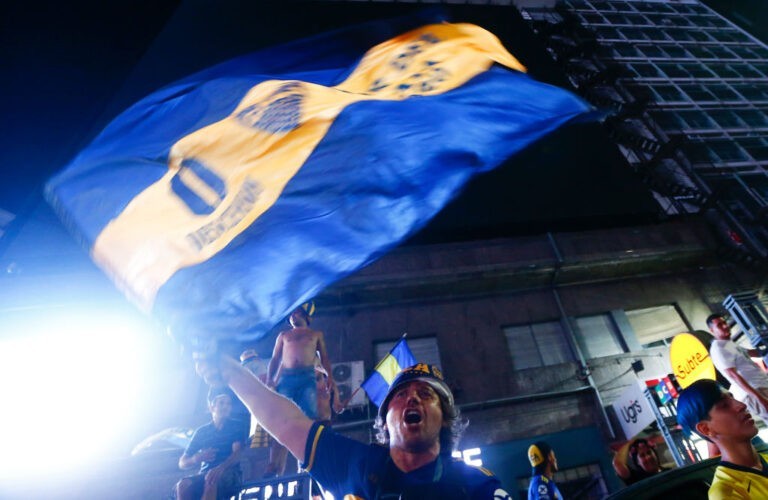 festa tifosi Boca Juniors