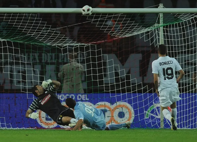 Buffon e Lucarelli