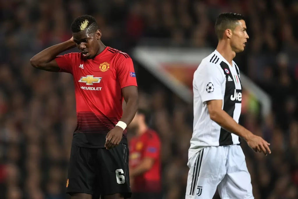 Cristiano Ronaldo e Pogba